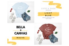 Mockup Bundle Bella Canvas 3001 T-Shirt Flat Lay Bundle Product Image 3