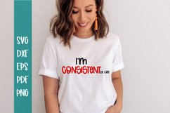 Consistently Late SVG / Funny svg / Mom SVG Product Image 1