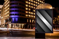 Vector background of lines with dark overlapping black Product Image 1