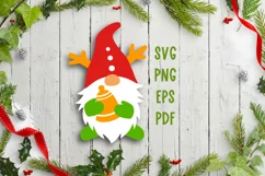 Gnome svg cut files Christmas gnomes png Christmas svg files Product Image 2