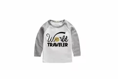World Traveler Svg, Vacation Svg, Travel Svg, World Svg Product Image 2