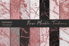 Valentine Rose Marble Textures Product Image 1