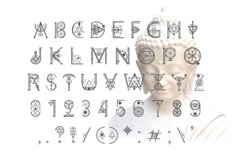 Web Font Ancient-Geometry font Product Image 7