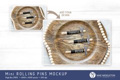 Mini Rolling Pins mockups - black | 2 styled photos Product Image 4
