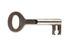 Bundle of 7 photos - vintage keys isolated on white Product Image 3