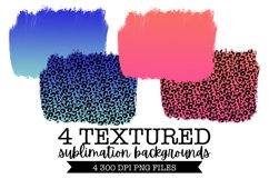 4 Textured Backgrounds - Sublimation Background Product Image 1