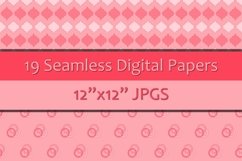 Shades of Pink Seamless Digital Papers/Backgrounds Product Image 6