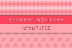 Shades of Pink Seamless Digital Papers/Backgrounds Product Image 6