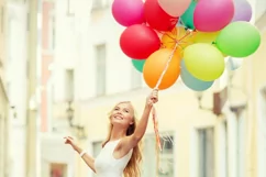 200 RED BALLOONS TRANSPARENT PNG FILES, PHOTOSHOP OVERLAYS Product Image 19