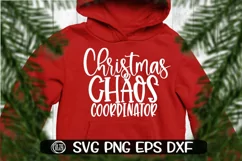 Christmas Chaos Coordinator - SVG PNG EPS DXF Product Image 1