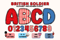 British Soldier Patriotic Alphabet PNG Clipart Product Image 1