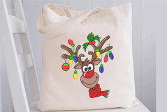 Reindeer, Christmas Embroidery Design Product Image 2