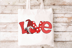 Valentine Gnome, Machine embroidery design Product Image 2