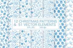 Christmas patterns and elements Product Image 1