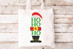 HO HO HO Santa, Christmas Machine Embroidery Design Product Image 2
