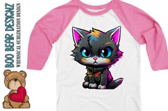 Graffiti Cat Style Sublimation design Product Image 1
