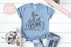 Thou Shall Not Try Me Mood 24 7 SVG EPS DXF PNG Motherhood Product Image 3