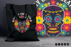 Day Of The Death Día de Muertos SVG Illustration Product Image 3