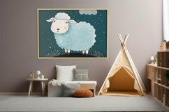 Wooden Frame Smart Mockup PSD &amp; JPG Template Graphic Product Image 3