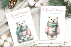 Merry Christmas Card. Printable cards Product Image 2