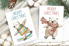 Merry Christmas Card. Printable cards Product Image 3