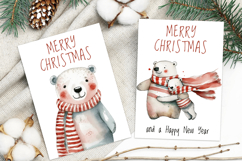 Merry Christmas Card. Printable cards Product Image 2
