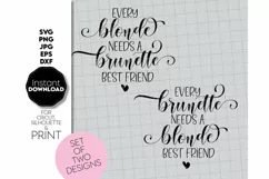 bestie SVG, Big Sister SVG, Best Friends SVG, Friendship Svg Product Image 4