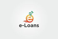 Letter E Loan logo Product Image 1