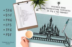 Castle Design - SVG DXF PNG EPS JPG PDF Cutting File Product Image 4