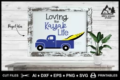 Kayak Logo, Vintage Truck, Christmas Bow, Kayak Life Sayings Product Image 8