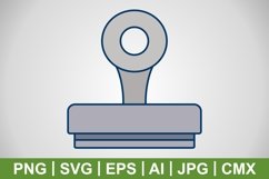 Vector Stamp Icon Product Image 1