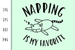 Napping is My Favorite SVG - Sleeper's Design Product Image 2