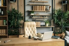 Modern office of general manager, businessman, ceo. Stylish Product Image 1