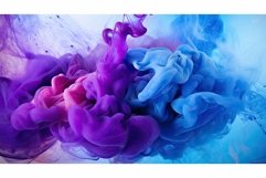 exploding purple blue smoke Product Image 1