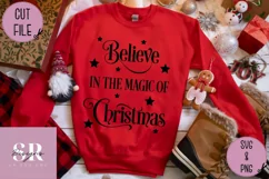 Believe in the magic of christmas bauble| vinyl cutting | Product Image 3