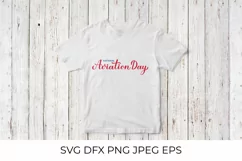 National Aviation Day SVG, PNG Sublimation Design, DXF Product Image 3