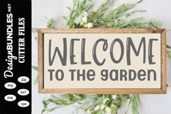 Welcome To The Garden SVG Product Image 1