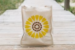 Flowers svg Sunflower svg of hearts Flower svg Product Image 2