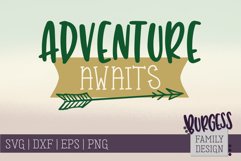 Adventure awaits | SVG DXF EPS PNG Product Image 1