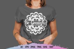 Be Grateful SVG Product Image 2