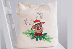 Reindeer, Christmas Embroidery Design Product Image 3