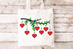 Heart Tree Valentine embroidery design Product Image 2