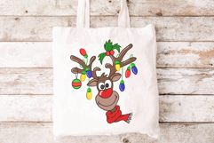 Reindeer, Christmas Embroidery Design Product Image 3