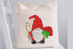 Valentine Gnome, Machine embroidery design Product Image 3