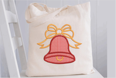 Christmas Bells Machine Embroidery Design Product Image 3