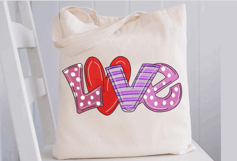 Love sign Machine embroidery design Product Image 3