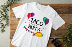 Watercolor Cinco de Mayo Taco Clipart Product Image 2