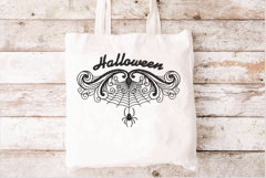 Halloween Spider Web, Machine Embroidery Design. Product Image 2