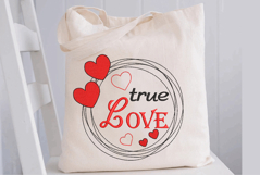 True Love Machine embroidery design Product Image 3