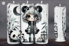 4 Cute Halloween Tumbler Wrap Sublimations, 20 oz Product Image 4